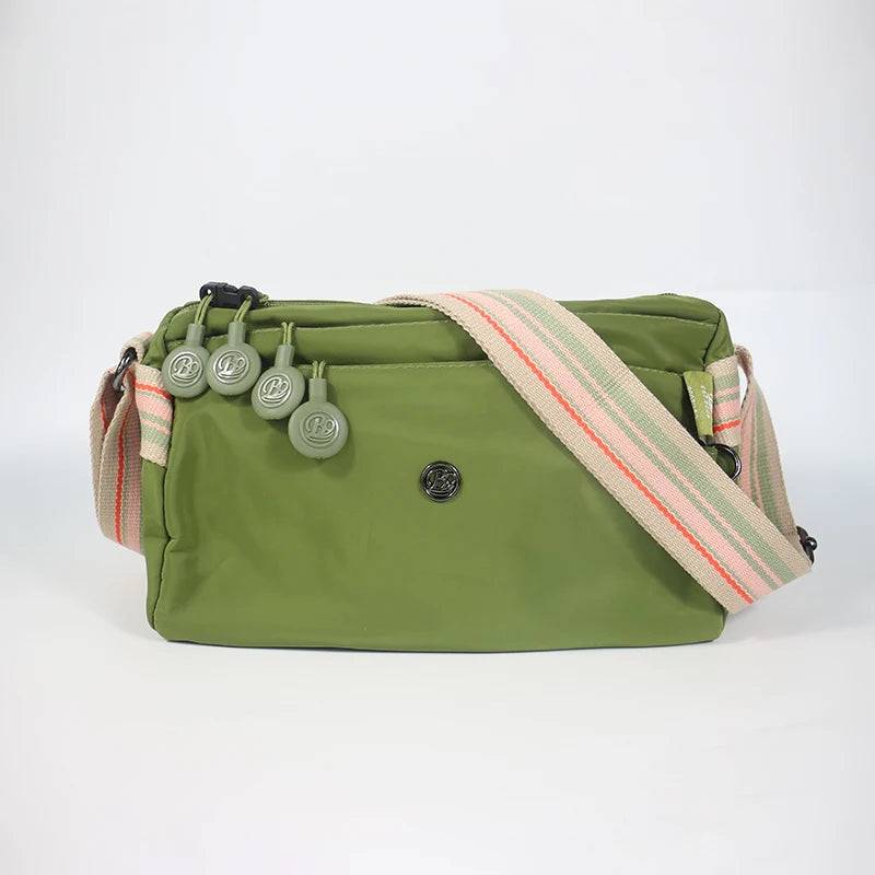 sac banane femme vert
