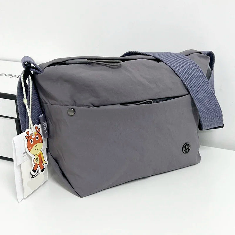 sac banane grand format gris