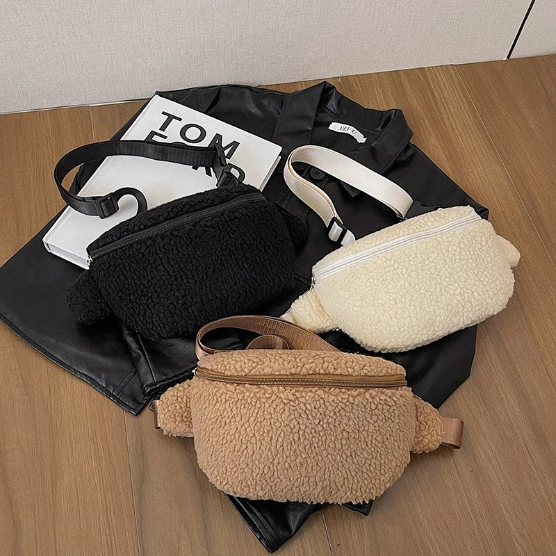 sac banane moumoute femme doux