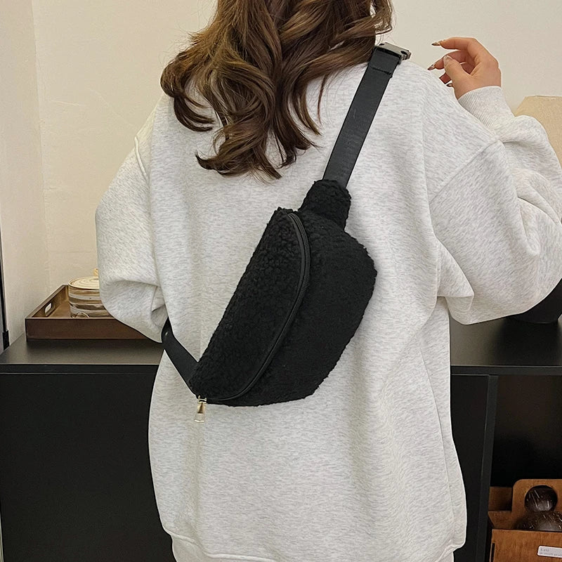 sac banane moumoute femme porte croise