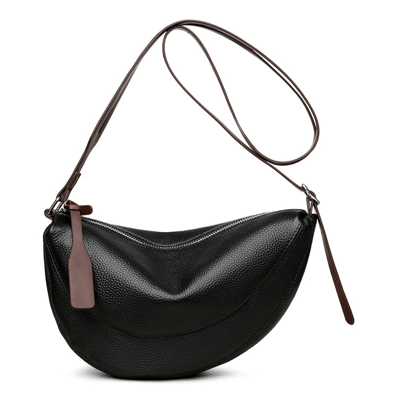 sac banane noir femme