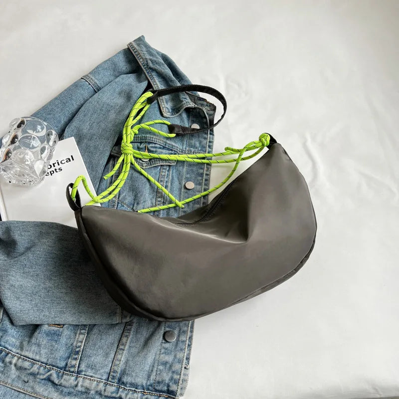 sac banane original gris vert