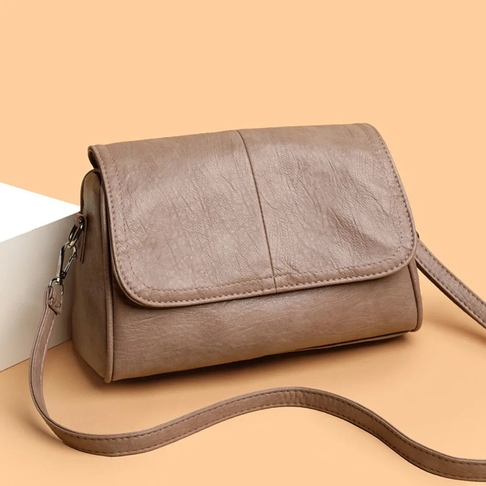 sac bandouliere avec rabat beige
