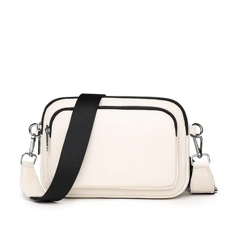 sac bandouliere carre femme blanc