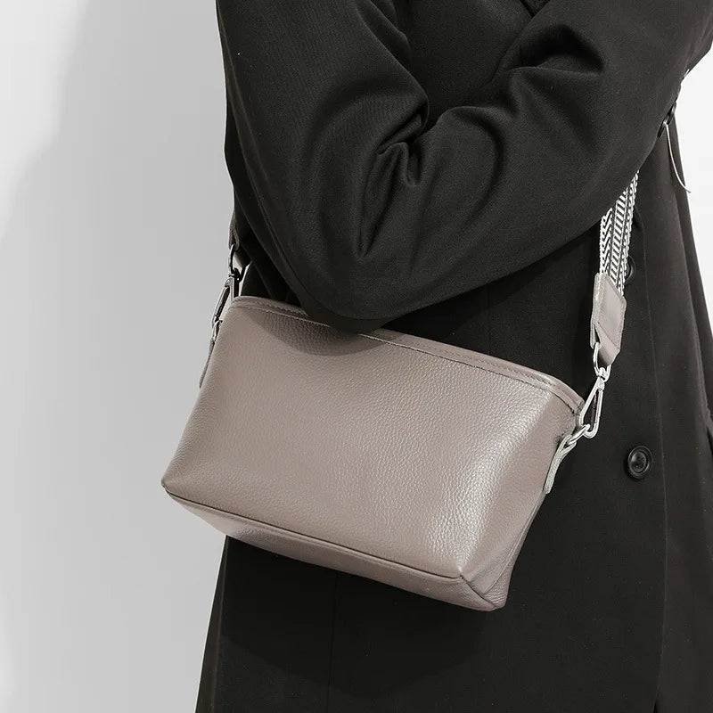 sac bandouliere large en similicuir