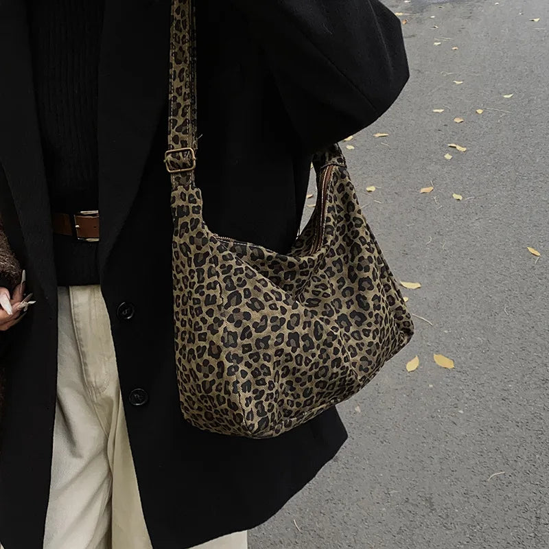 sac bandouliere leopard tendance