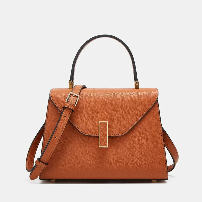sac bandouliere luxe marron