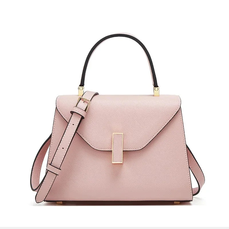 sac bandouliere luxe rose pale