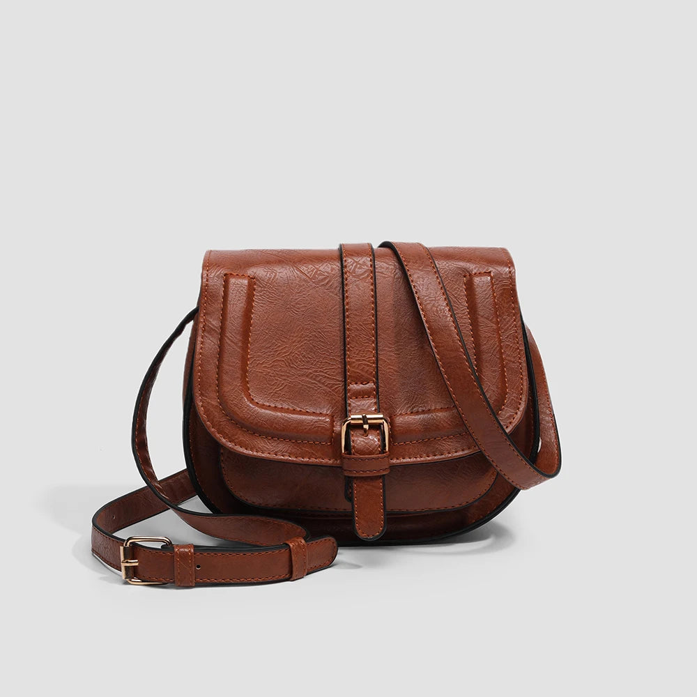 sac besace marron