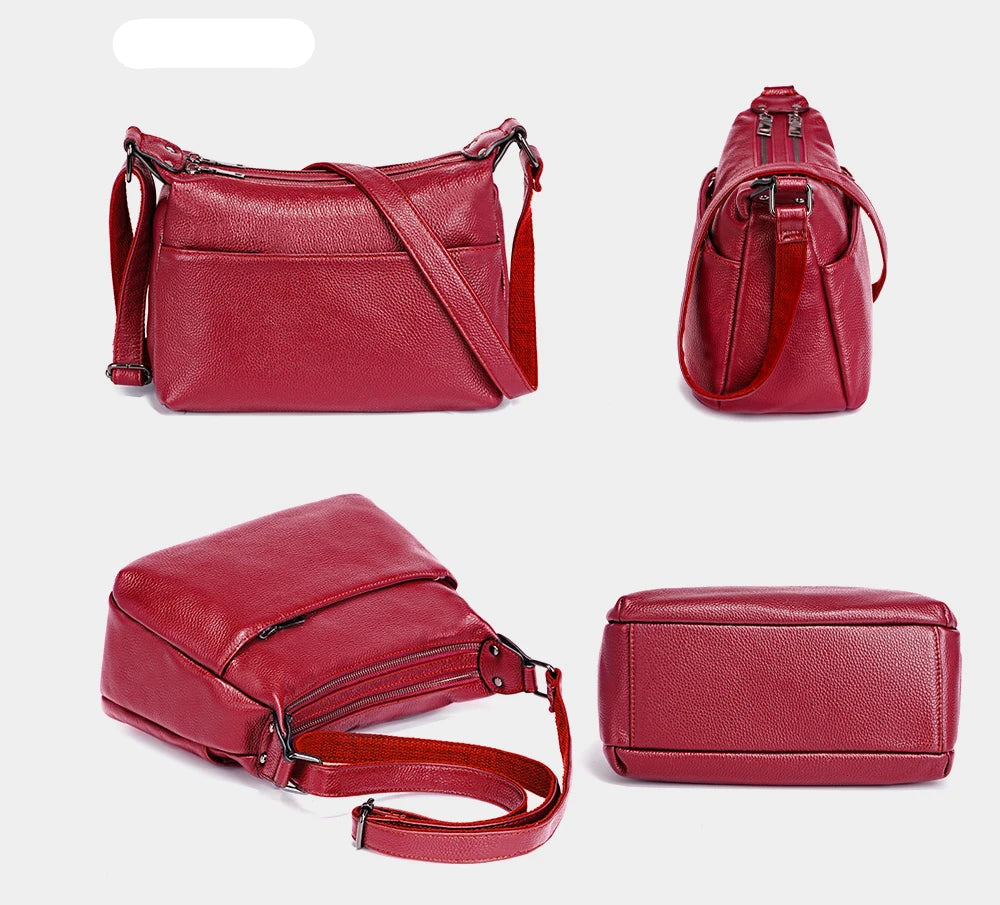 sac besace rouge