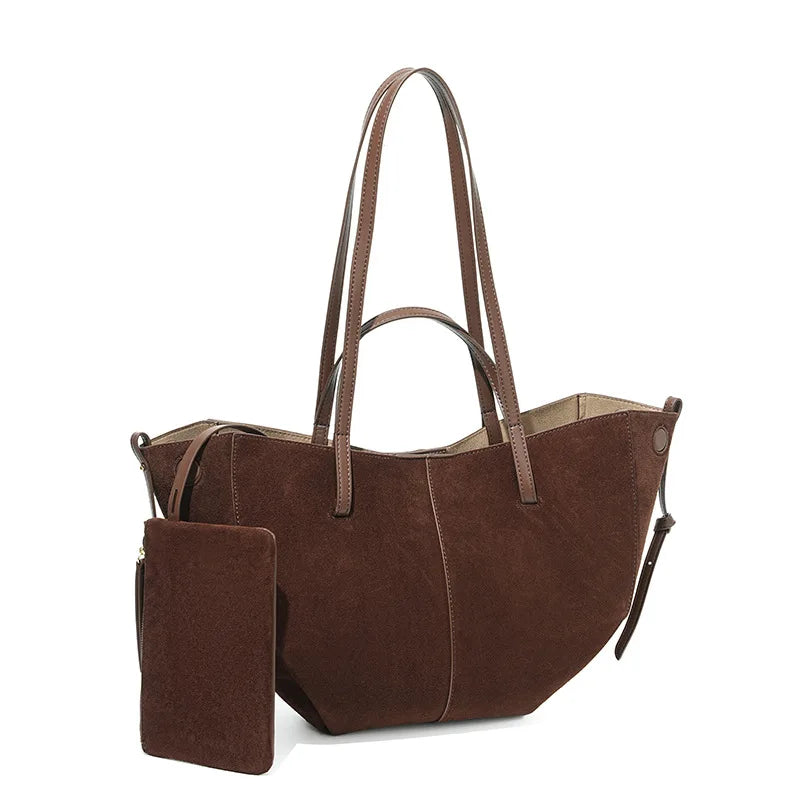 sac cabas couleur marron fonce