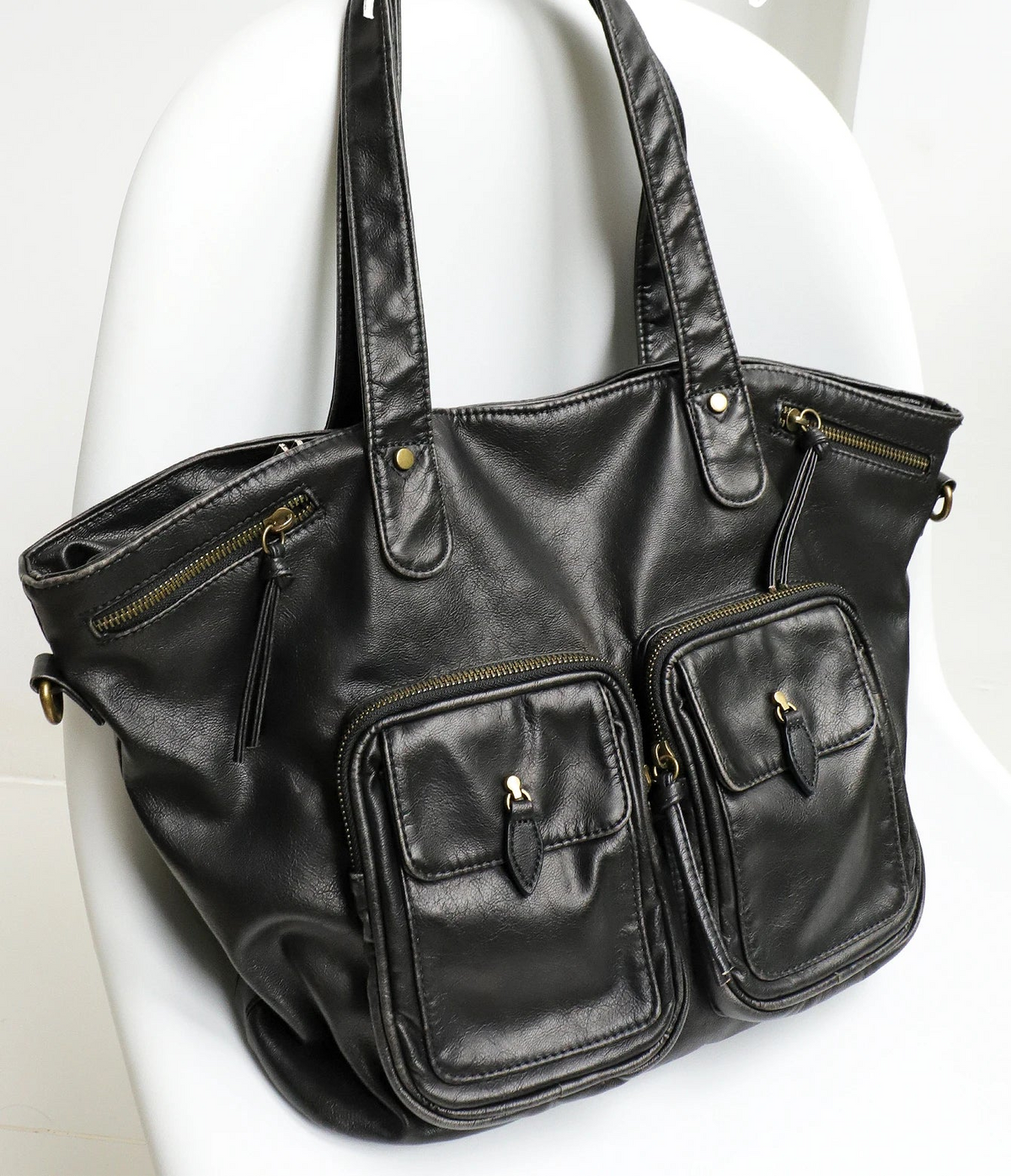 sac de cours pour etudiante noir
