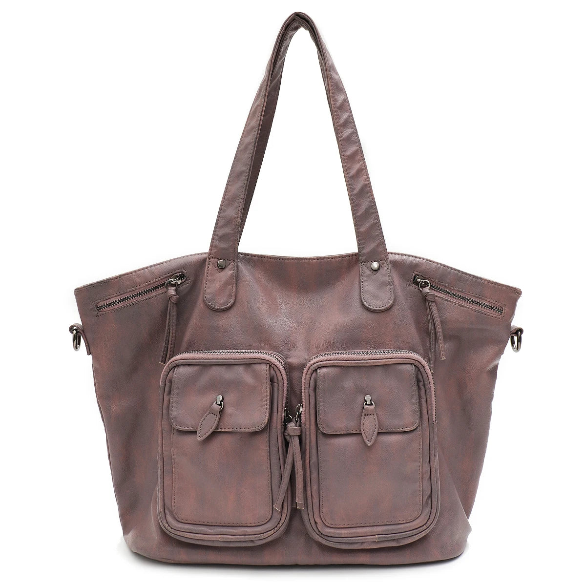 sac de cours vieux rose