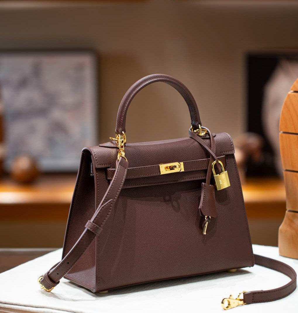 sac en cuir femme chocolat