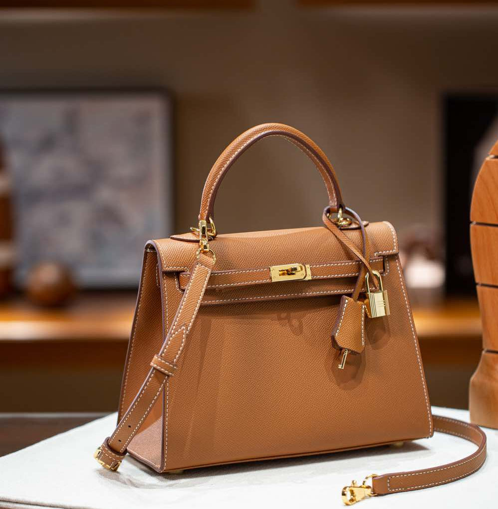 sac en cuir femme camel