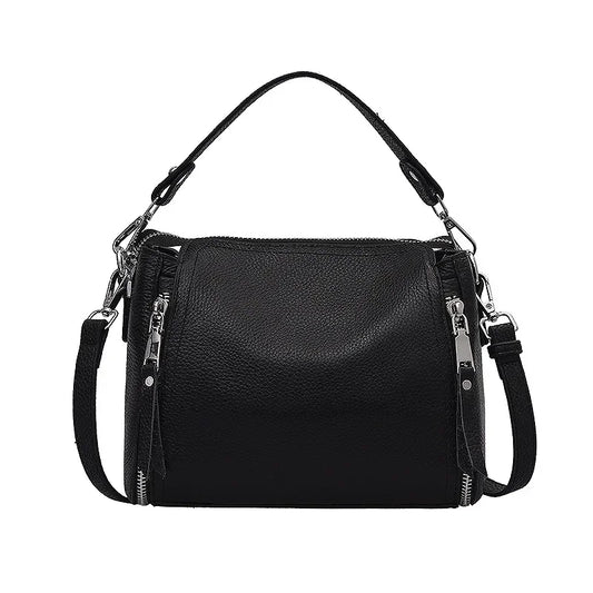 sac noir en cuir