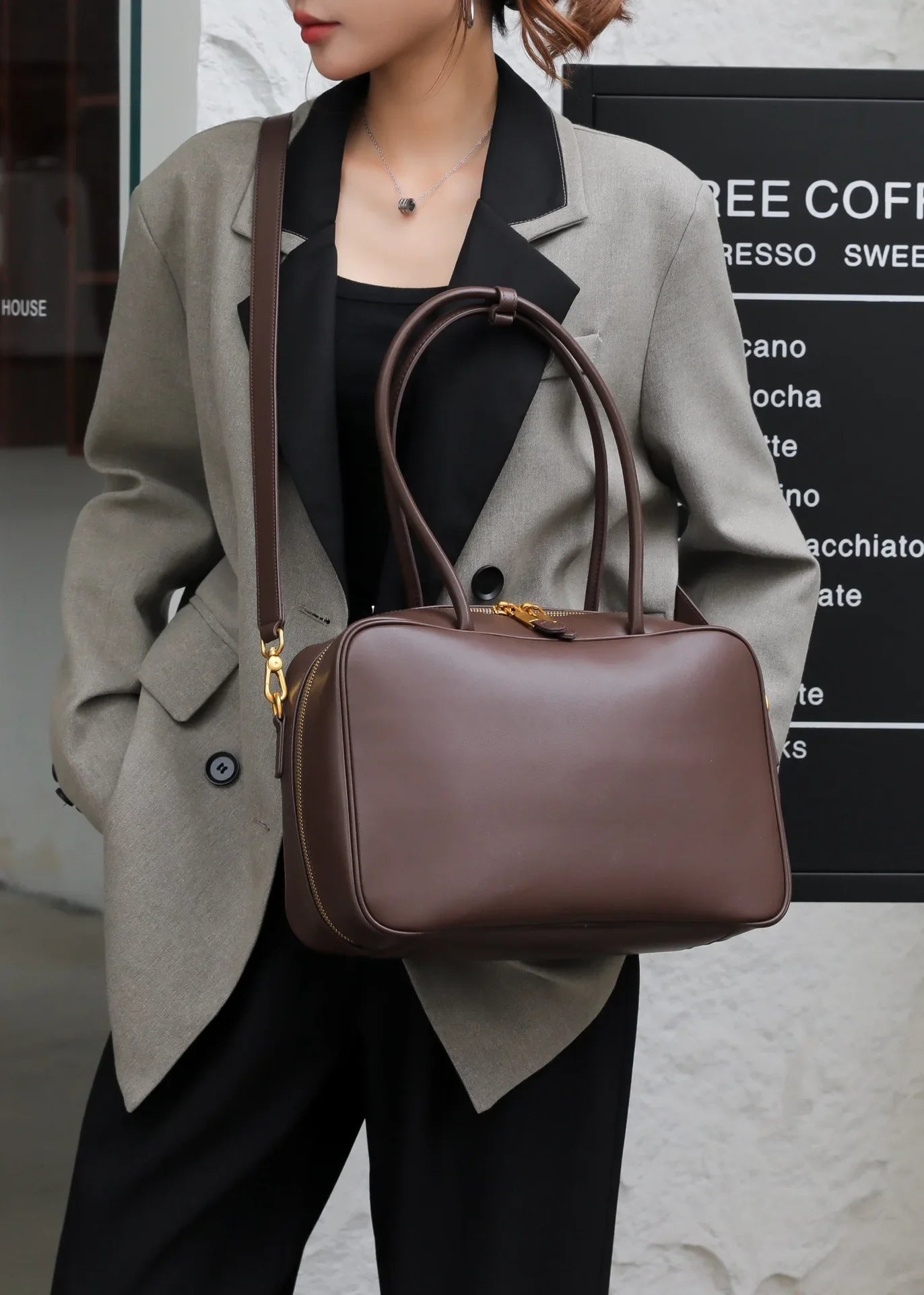 sac porte epaule cuir bandouliere