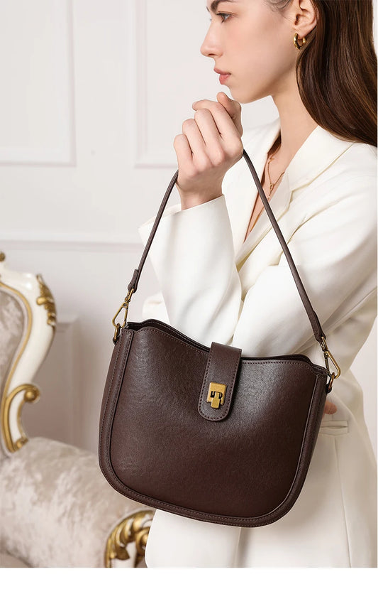sac porte epaule cuir souple