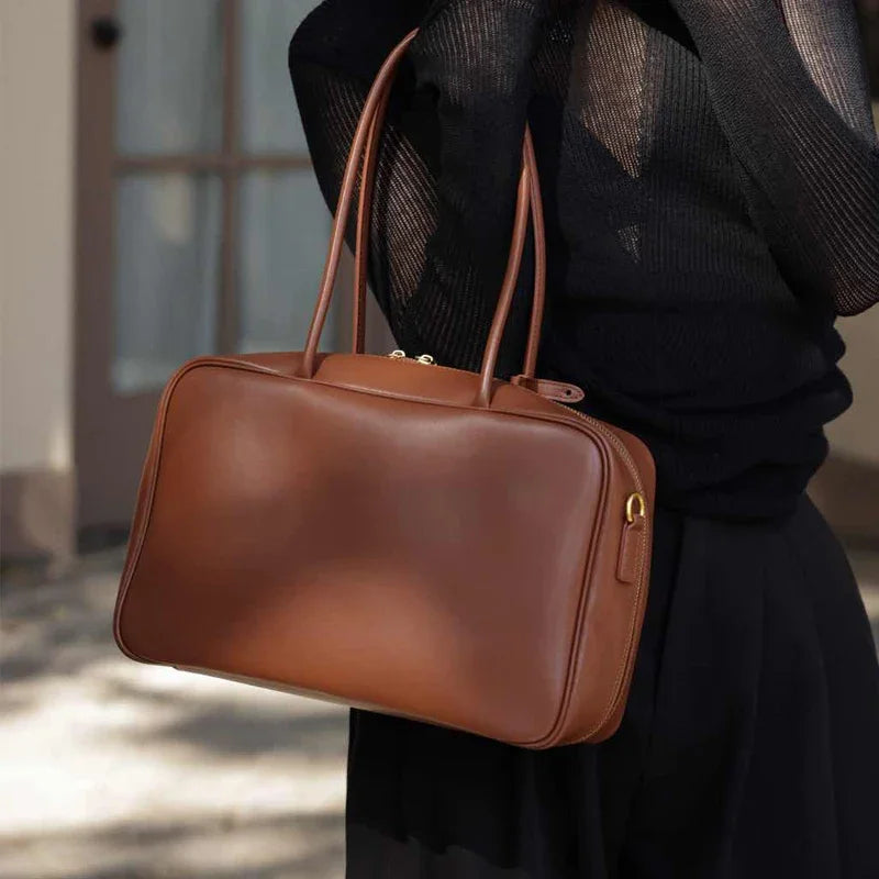 sac porte epaule cuir souple tendance
