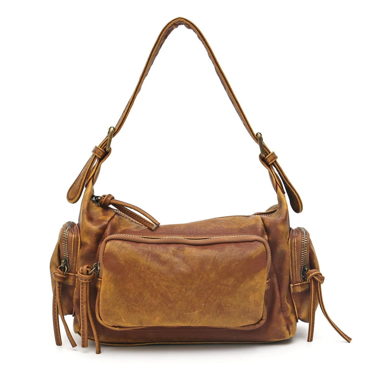 sac porte epaule et bandouliere camel