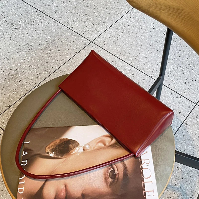 sac porte épaule rouge