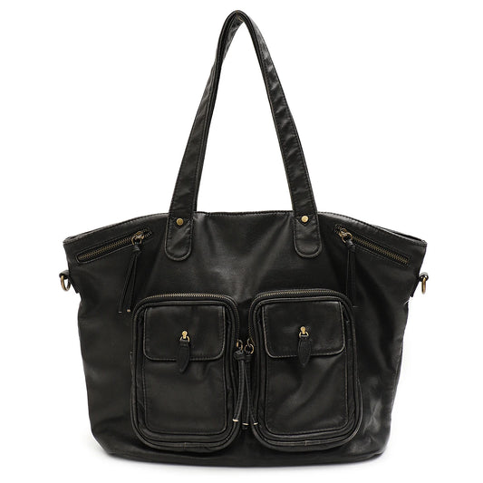 sac pour etudiante noir