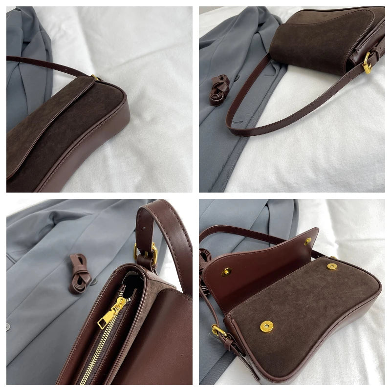 sac rectangulaire en daim