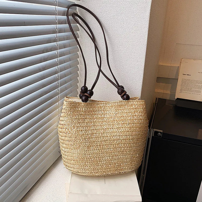 sac seau paille