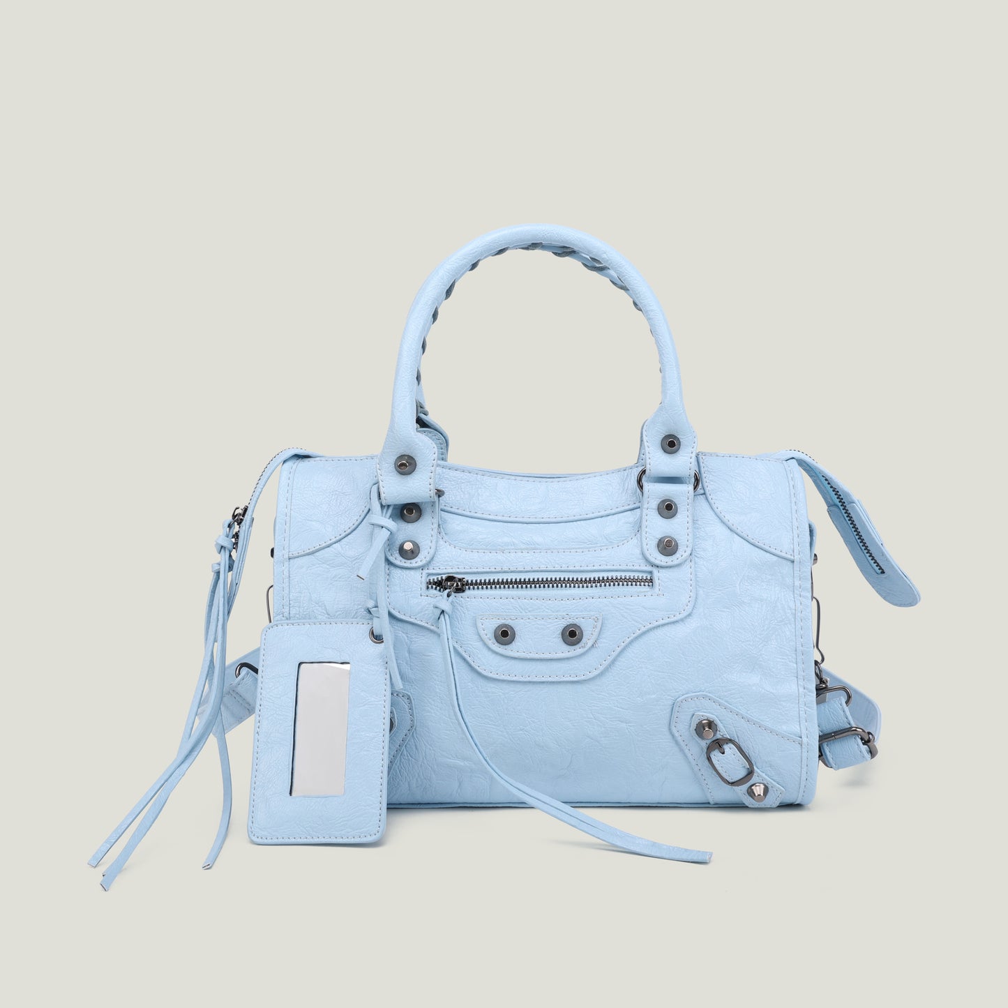 sac a main luxe bleu ciel