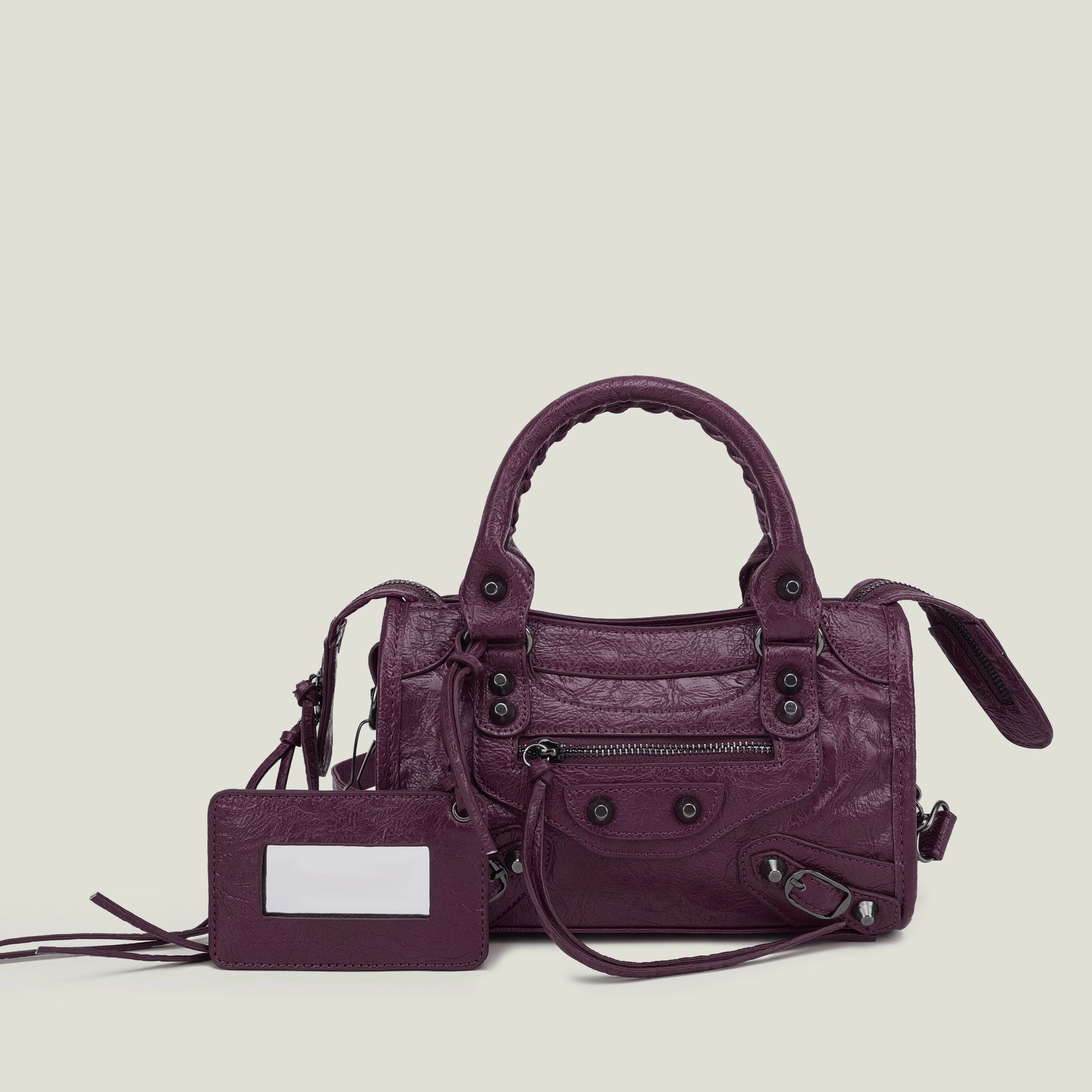 petit sac a main luxe violet