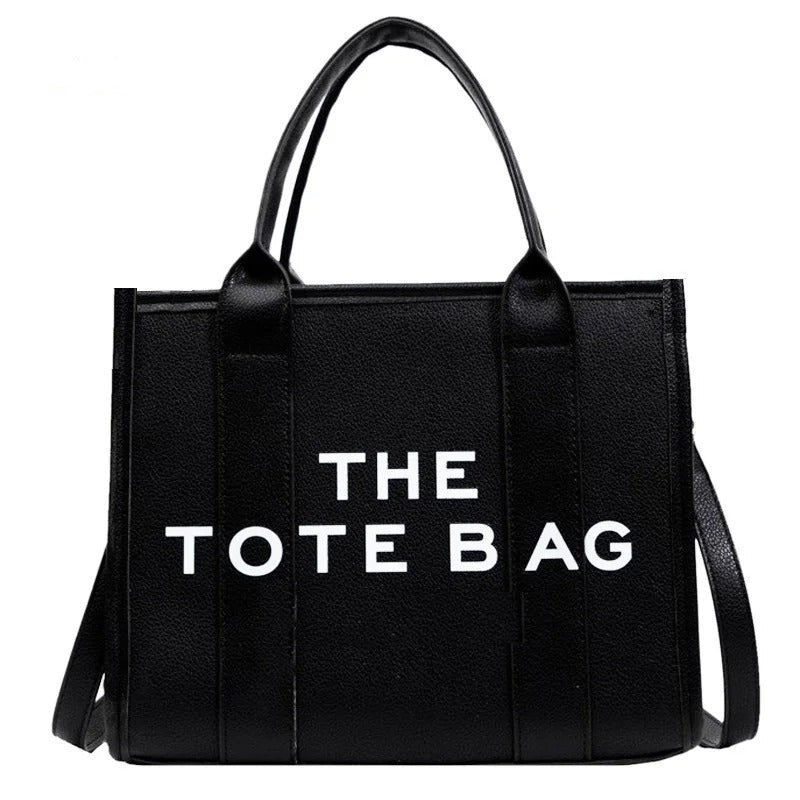 sac a main femme noir the tote bag cuir luxe