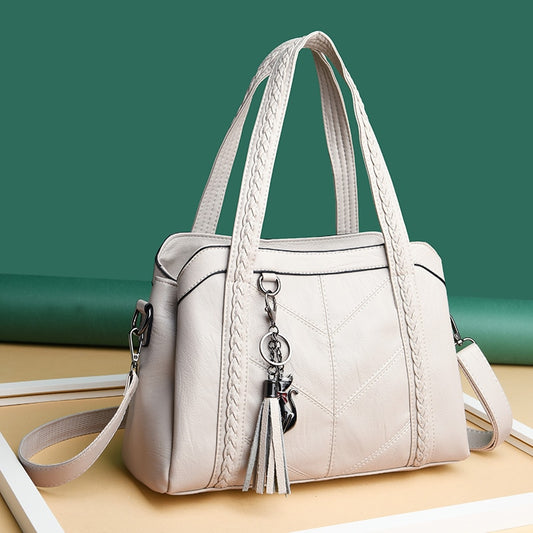 sac a main cuir blanc