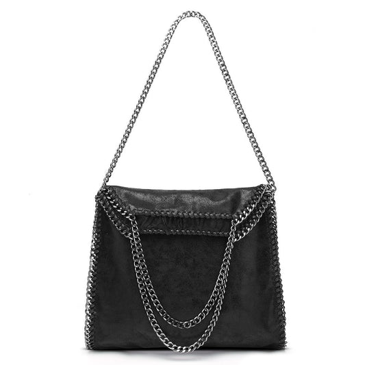 sac a main noir chaine